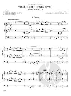 Suite Variations on Greensleeves 