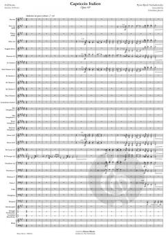 Capriccio Italien op. 45 von Peter Iljitsch Tschaikowsky (Download) 