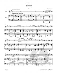 Sonate in A - Andantino quietoso op. 6 - Melancolie von Cesar Franck 
