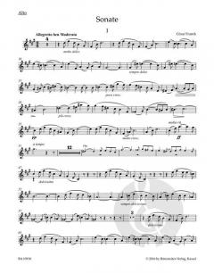 Sonate in A von César Franck 