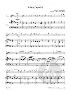 The Infant Paganini von Edward Mollenhauer (Download) 