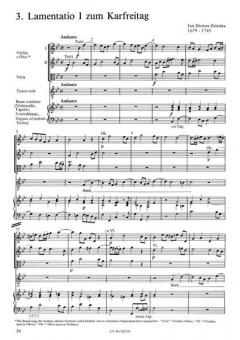 Lamentatio III zum Karfreitag von Jan Dismas Zelenka 