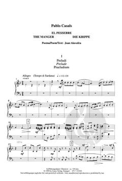 El Pessebre (Die Krippe) (Pablo Casals) 