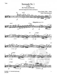Serenade Nr. 1 A-Dur von Franz Drdla 