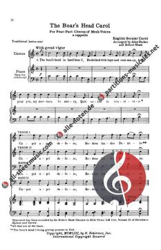 Shaw Parker Book Of Christmas Carols 