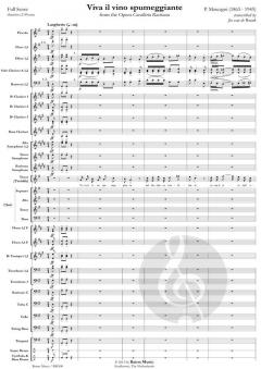 Viva il vino spumeggiante von Pietro Mascagni (Download) 
