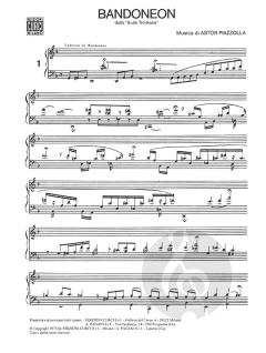 Bandoneon von Astor Piazzolla 