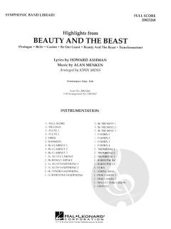 Beauty And The Beast (Highlights From) (Alan Menken) 