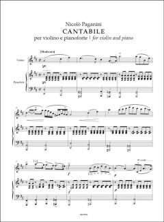Cantabile von Niccolò Paganini 