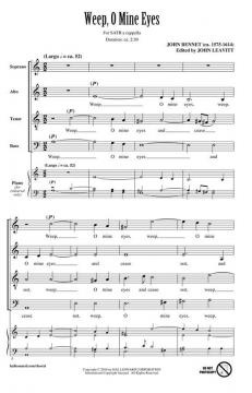 Weep, O Mine Eyes von John Bennet (Download) 