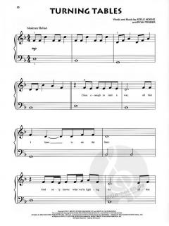 Adele for Beginning Piano Solo 