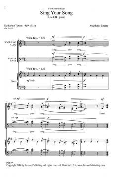 Sing Your Song (Matthew Emery) 