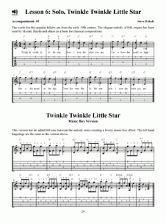 First Lessons Fingerstyle Guitar von Steven Zdenek Eckels 
