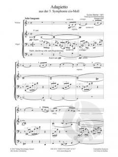 Adagietto aus der 5. Symphonie von Gustav Mahler 