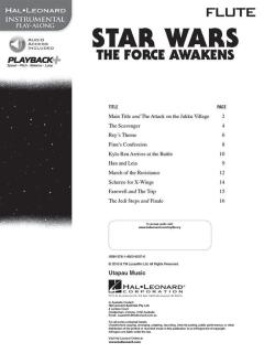 Star Wars: the Force Awakens von John Williams 