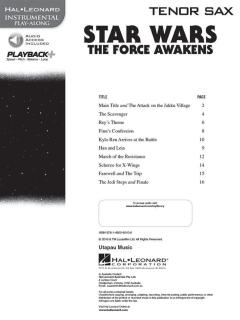 Star Wars: the Force Awakens von John Williams 