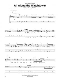 Jimi Hendrix Bass Tab Collection (Jimi Hendrix) 
