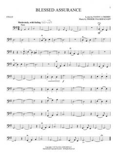 Gospel Hymns for Cello im Alle Noten Shop kaufen kaufen