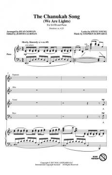 The Chanukah Song von Stephen L. Schwartz (Download) 