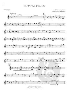 Moana (Tenor Sax) von Miranda Lin-Manuel 