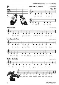 Trompetenschule für Kinder Band 1 von Bernhard Schumacher im Alle Noten Shop kaufen
