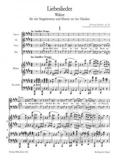 Liebeslieder op. 52 (Johannes Brahms) 