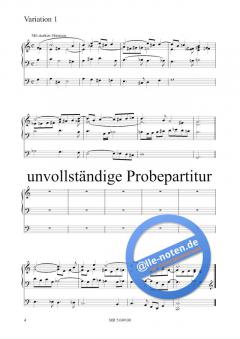 Andante mit acht Variationen von Johann Christian Heinrich Rinck 