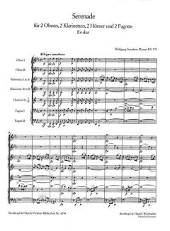 Serenade Es-Dur KV 375 (Wolfgang Amadeus Mozart) 
