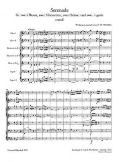 Serenade c-moll KV 388 (Wolfgang Amadeus Mozart) 