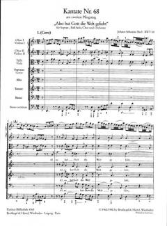 Also hat Gott die Welt geliebt von Johann Sebastian Bach 