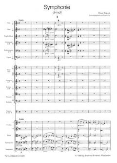 Symphonie d-moll von Cesar Franck 