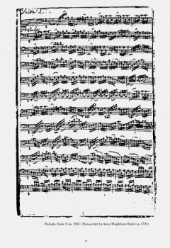 6 Suiten für Violoncello solo von J.S. Bach 