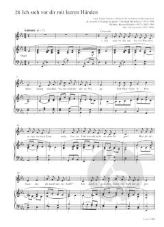 Chorbuch Trauer 