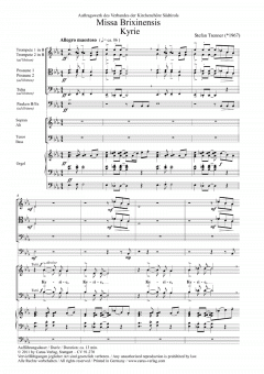 Missa Brixinensis (Stefan Trenner) 