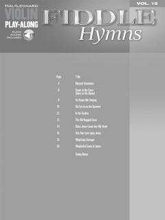 Violin Play-Along Vol. 18: Fiddle Hymns im Alle Noten Shop kaufen
