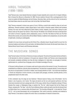 Virgil Thomson - Collected Songs (24 Songs) von Virgil Thomson 