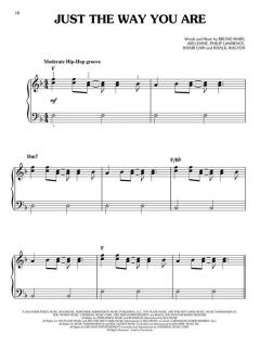 Doo-Wops & Hooligans (Easy Piano) von Bruno Mars 