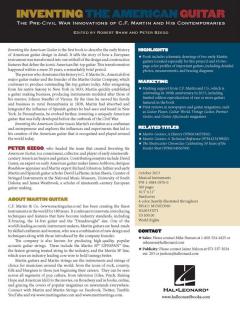 C. F. Martin And The Creation Of The American Guitar (Robert Shaw) 