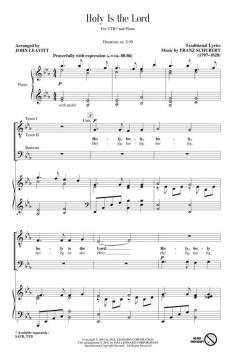 Holy Is The Lord (Franz Schubert) 