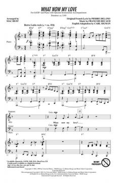 What Now My Love von Carl Sigman (Download) 