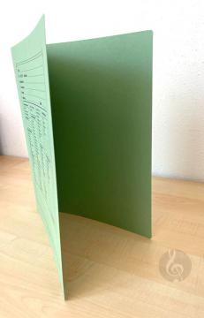 Notenumschlag Quart-Format grün im Alle Noten Shop kaufen