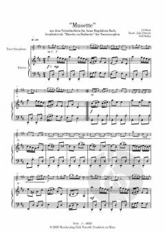 Musette von Johann Sebastian Bach (Download) 