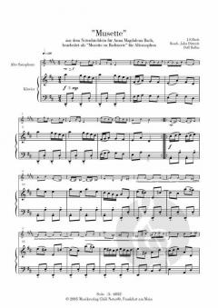 Musette von Johann Sebastian Bach (Download) 