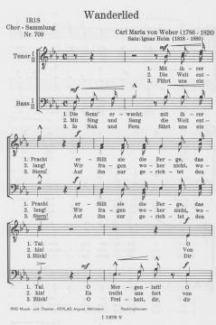 Wanderlied (Carl Maria von Weber) 