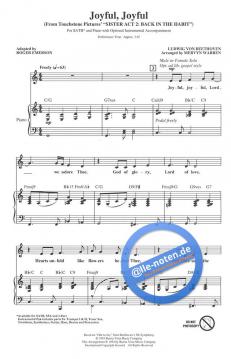 Joyful, Joyful von Ludwig van Beethoven (Download) 