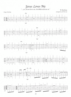 Fingerpicking Hymns von Jeff Devine 