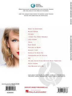 Instrumental Play-Along for Alto Saxophone von Taylor Swift 