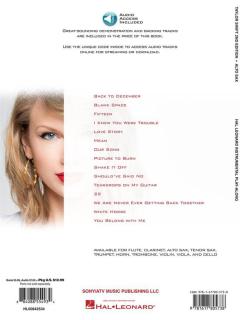 Instrumental Play-Along for Alto Saxophone von Taylor Swift 