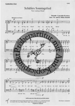 Schäfers Sonntagslied (Conradin Kreutzer) 