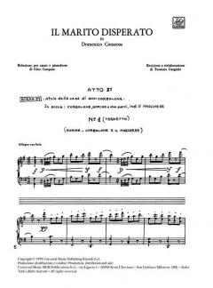 Il Marito Disperato von Domenico Cimarosa 